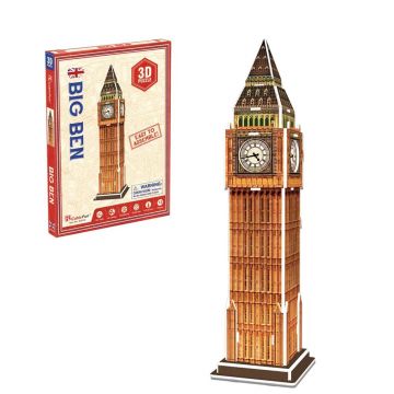 Puzzle 3D Cubic Fun Mix 3 Big Ben 13 piese