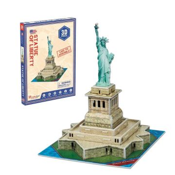 Puzzle 3D Cubic Fun Mix 3 Statuia Libertatii 31 piese