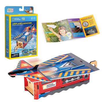 Puzzle 3D Cubic Fun National Geographic Stem Aircraft