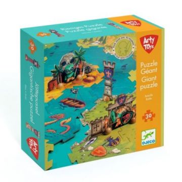 Puzzle gigant Batalia, Djeco