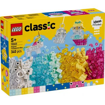 LEGO® Classic - Cutie transparenta magica (11040)