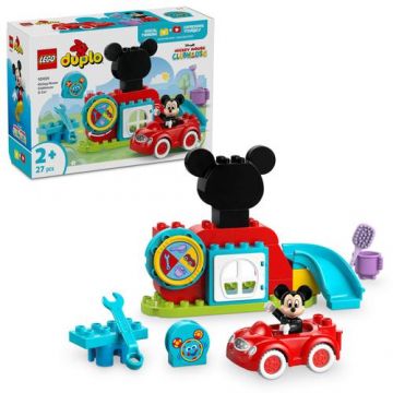 LEGO® DUPLO Disney TM - Clubul si masina lui Mickey Mouse 10454, 27 piese