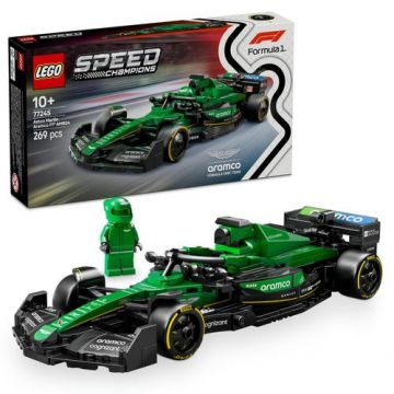 LEGO® Speed Champions - Masina de curse Aston Martin Aramco F1® AMR24 77245, 269 piese