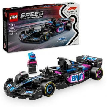 LEGO® Speed Champions - Masina de curse BWT Alpine F1® Team A524 77248, 258 piese