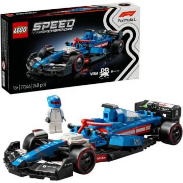 LEGO® Speed Champions - Masina de curse F1® Visa Cash App RB VCARB 01 77246, 248 piese