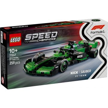 LEGO® Speed Champions - Masina de curse KICK Sauber F1® Team C44 (77247)