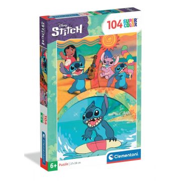 Puzzle Clementoni, Disney Stitch, 104 piese Puzzle Clementoni, Disney Stitch, 104 piese