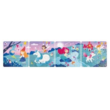 Puzzle pentru copii Zane (4 in 1) si joc storytelling Puzzle pentru copii Zane (4 in 1) si joc storytelling