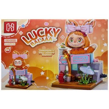 Set de constructie Labubu, Micul Orasel 4 in 1, Loc de relaxare, 218 piese Set de constructie Labubu, Micul Orasel 4 in 1, Loc de relaxare, 218 piese