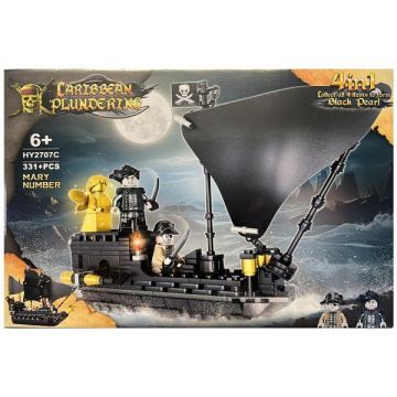 Set de constructie Piratii din Caraibe 1 din 4, Mary, 331 piese Set de constructie Piratii din Caraibe 1 din 4, Mary, 331 piese