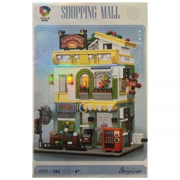 Set de constructie Streetscape, Shopping Mall, 745 piese Set de constructie Streetscape, Shopping Mall, 745 piese