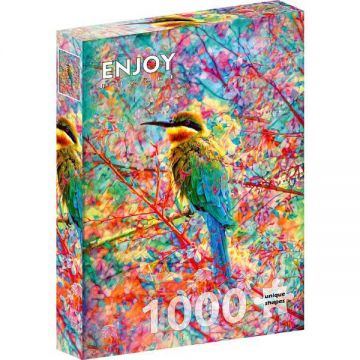 Happy Bird - Puzzle 1000 Piese Enjoy Happy Bird - Puzzle 1000 Piese Enjoy