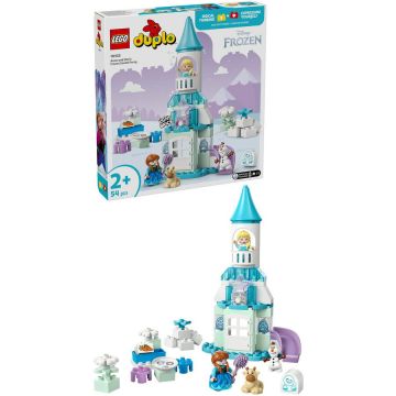 LEGO® LEGO Duplo Disney - Petrecerea de la castelul Elsei din Regatul de gheata 10455, 54 piese, Multicolor LEGO® LEGO Duplo Disney - Petrecerea de la castelul Elsei din Regatul de gheata 10455, 54 piese, Multicolor