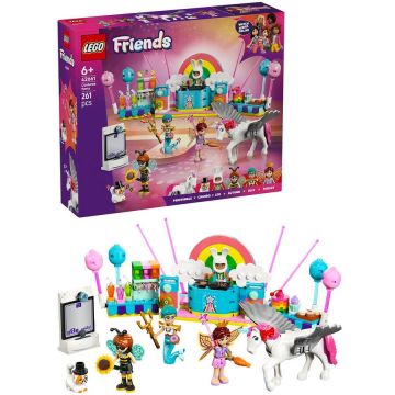 LEGO® LEGO Friends - Bal mascat cu unicornul si zana 42661, 261 piese, Multicolor LEGO® LEGO Friends - Bal mascat cu unicornul si zana 42661, 261 piese, Multicolor