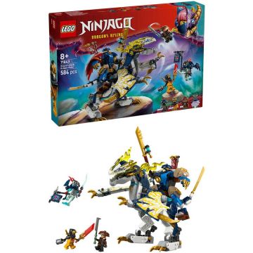 LEGO® LEGO Ninjago - Robotul calaret de dragon al lui Rogue 71843, 584 piese, Multicolor LEGO® LEGO Ninjago - Robotul calaret de dragon al lui Rogue 71843, 584 piese, Multicolor