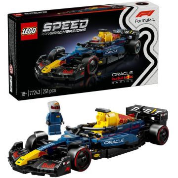 LEGO® LEGO Speed Champions - Masina de curse F1®Oracle Red Bull Racing RB20 77243, 251 piese, Multicolor LEGO® LEGO Speed Champions - Masina de curse F1®Oracle Red Bull Racing RB20 77243, 251 piese, Multicolor