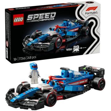 LEGO® LEGO Speed Champions - Masina de curse F1 Visa Cash App RB VCARB 01 77246, 248 piese LEGO® LEGO Speed Champions - Masina de curse F1 Visa Cash App RB VCARB 01 77246, 248 piese