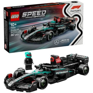 LEGO® LEGO Speed Champions - Masina de curse Mercedes-AMG F1® W15 77244, 267 piese, Multicolor LEGO® LEGO Speed Champions - Masina de curse Mercedes-AMG F1® W15 77244, 267 piese, Multicolor