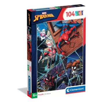 Puzzle Clementoni 104 piese Spider Man 25043 Puzzle Clementoni 104 piese Spider Man 25043