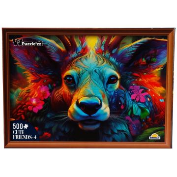 Puzzle Witty Puzzlezz, Cerb, 500 piese Puzzle Witty Puzzlezz, Cerb, 500 piese