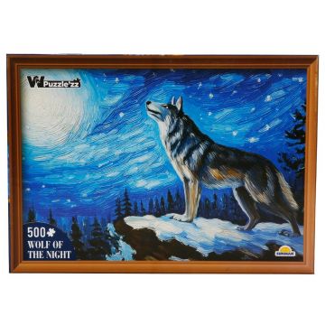 Puzzle Witty Puzzlezz, Lup, 500 piese Puzzle Witty Puzzlezz, Lup, 500 piese