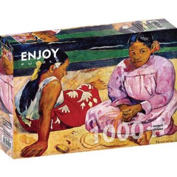 Tahitian Women On The Beach: Paul Gauguin - Puzzle 1000 Piese Enjoy Tahitian Women On The Beach: Paul Gauguin - Puzzle 1000 Piese Enjoy