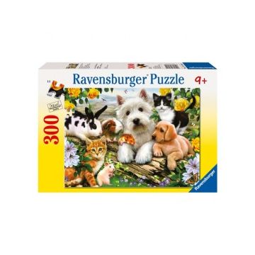 Puzzle animale prietenoase 300 piese