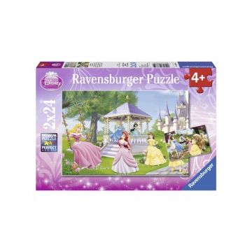 Puzzle printesele incantatoare 2x24 piese