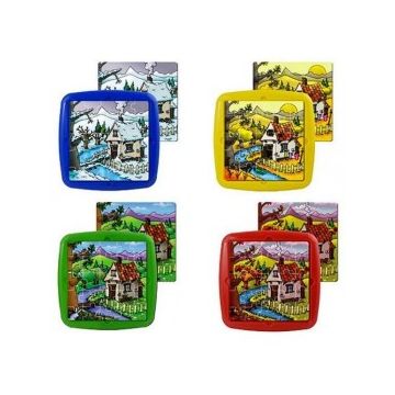 Set de 4 puzzle Anotimpurile anului - Miniland