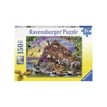 Puzzle arca cu animalute 150 piese