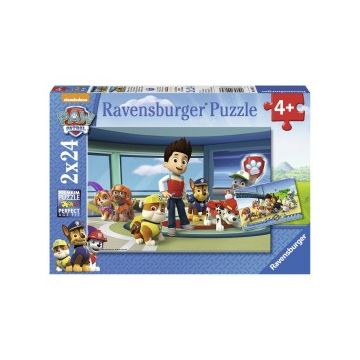 Puzzle patrula catelusilor 2x24 piese