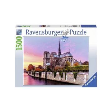 Puzzle pictura notre dame 1500 piese