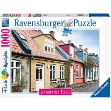 PUZZLE AARHUS DANEMARCA, 1000 PIESE