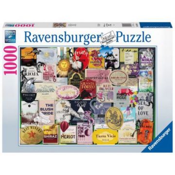 PUZZLE COLECTIA ETICHETE DE VIN, 1000 PIESE