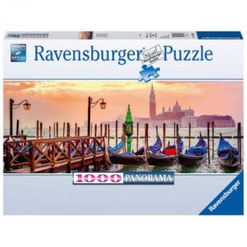 PUZZLE GONDOLE IN VENETIA, 1000 PIESE