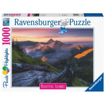 PUZZLE INSULA JAVA MOUNT BROMO, 1000 PIESE