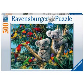 PUZZLE KOALA IN COPAC, 500 PIESE