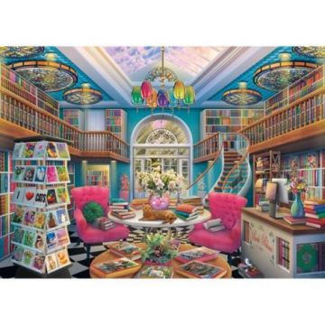 Puzzle Palatul Cartilor, 1000 Piese